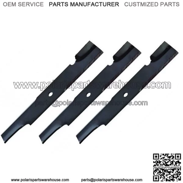 Set of 3 Oregon Blades for 61" Cut Replaces Ferris 5020842, 5020842S