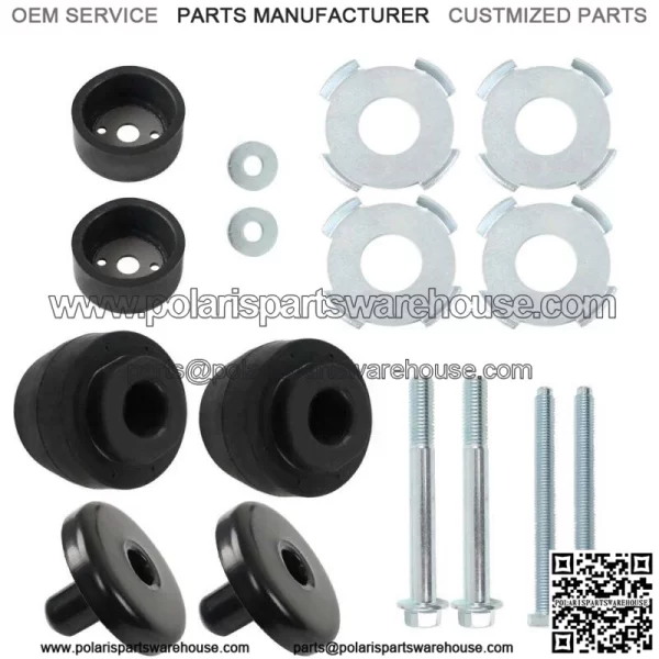 For 2000-2019 Cadillac Chevrolet GMC Models 15201791 Body Mount Kit Pair - Image 4