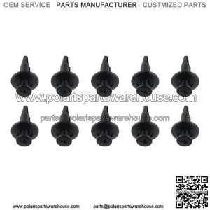 Fit For Yamaha Viking EPS/VIEPS/Ranch Edition 6mm Plastic Fender Rivets Clip Pin (Fits: Yamaha Rhino 660)