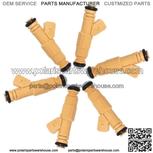 Fit For Jeep Grand Cherokee Wrangler Cherokee 4.0L 6 Pcs Fuel Injectors FJ583