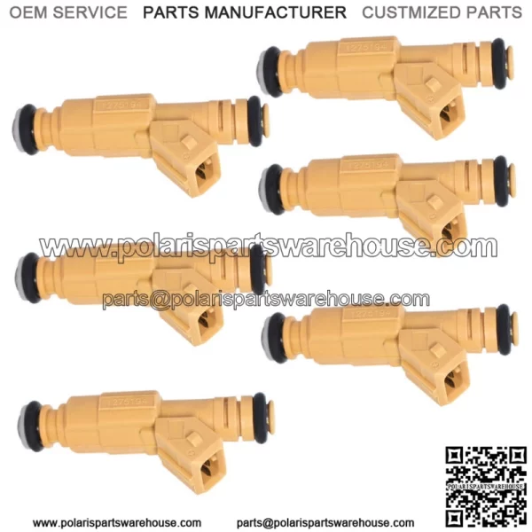 Fit For Jeep Grand Cherokee Wrangler Cherokee 4.0L 6 Pcs Fuel Injectors FJ583 - Image 2