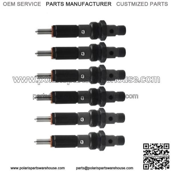 Diesel Fuel Injector Set for 94-98 Dodge Cummins 40-60 HP M14 145 6*14  5.9L