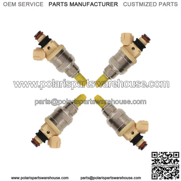 INP-470 4 Pcs Upgraded Fuel Injectors For 1998 Chevrolet Tracker 1.6L 2/4-Door - Image 2