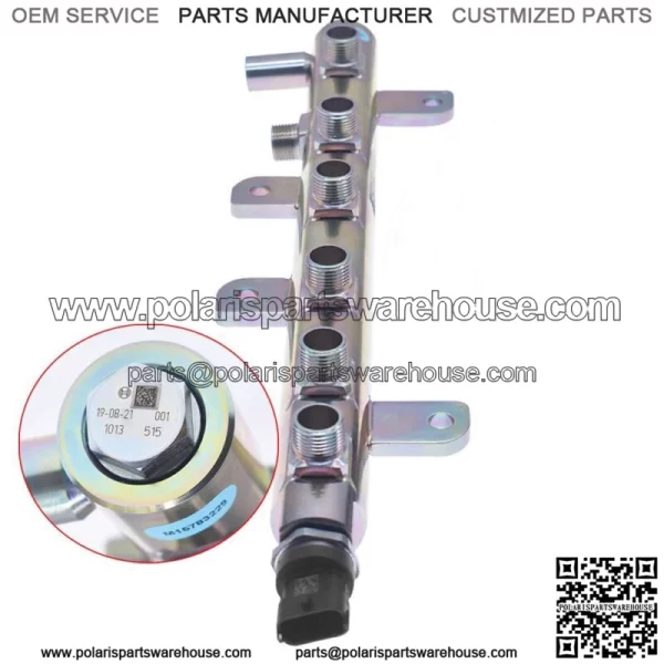 Fuel Rail with Sensor For 2007-2012 Dodge Ram 6.7L Cummins Diesel 0445226044