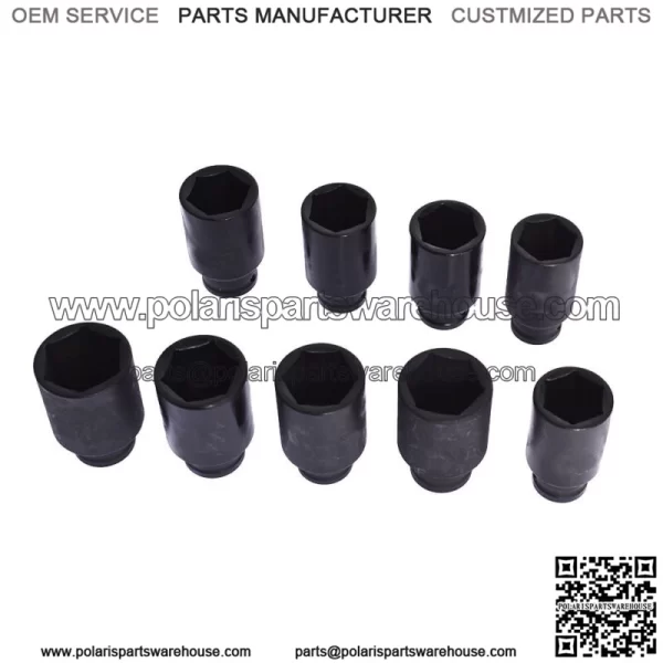 Deep Impact Socket Set 1/2" Drive Metric Axle Hub Nut Socket 29-38mm - Image 3