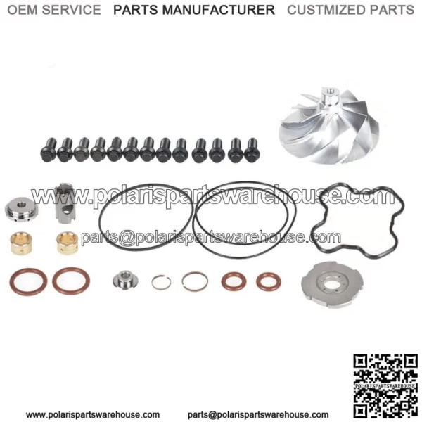 For Ford Powerstroke 7.3 GTP38/TP38 9+0 Billet Compressor Wheel Rebuild Kit