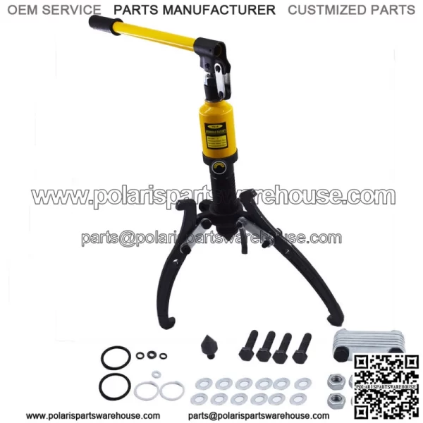 5 Ton Hydraulic Gear Puller Pulling 3in1 Pumps Oil Tube Drawing Machine Garage - Image 3