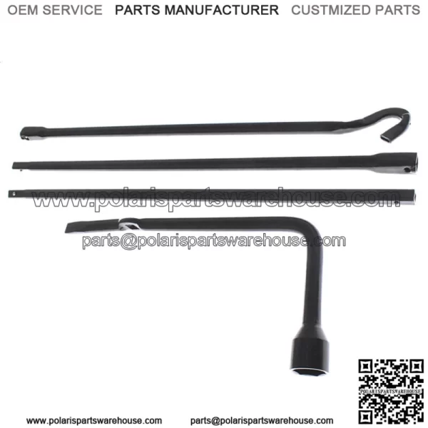 For 2005-2017 Toyota Tacoma Pickup Spare Tire Lug Wrench Tool Kit w/Black Bag - Image 3