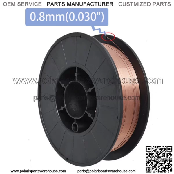 ER70S-6 .030" 0.8mm Mild Steel MIG Welding Wire 10-lb Roll 2 Pack - Image 3