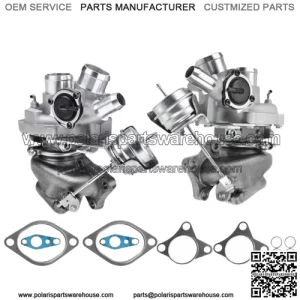 Pair Turbo Turbocharger w/ Gasket ForFord F150 Truck 2011-2012 3.5L V6 Ecoboost
