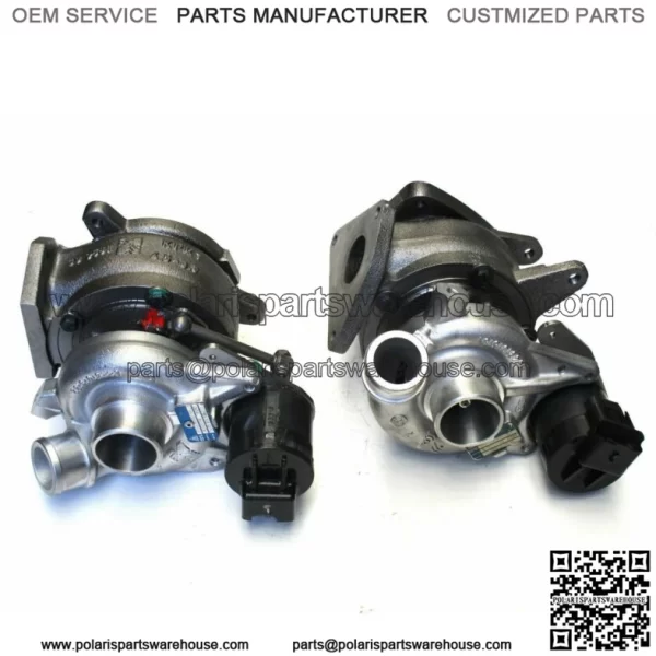 Left+Right Turbocharger Land-Rover Range Rover 3,6 TDV8 200kw Turbo Reman