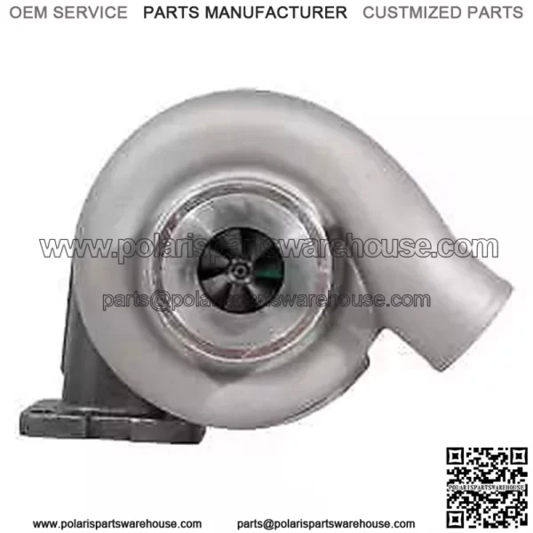 New Turbocharger RE503722: Replaces: 317360 fits John Deere 4039T - Image 2