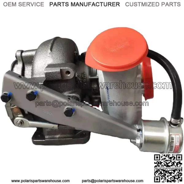 HX35W Turbo 6754-81-8180 6754818180 4039963 4038630 Turbocharger Compatible with Komatsu PC220 PC220-8 PC220-7 Engine - Image 2