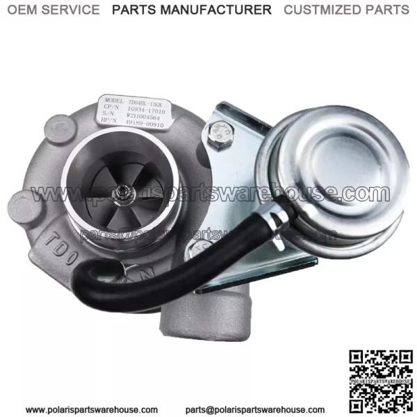 New Turbo TD04HL-13GK 49189-00910 for Kubota V3800 Engine Bobcat T750 - Image 5