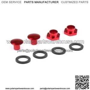Honda rear window support rod plug # red