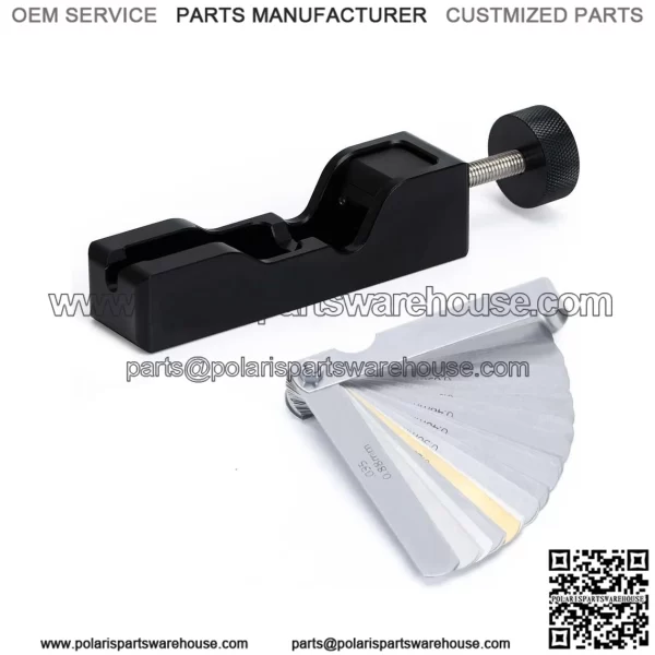 Spark plug gap adjustment tool with feeler gauge #black - Image 2