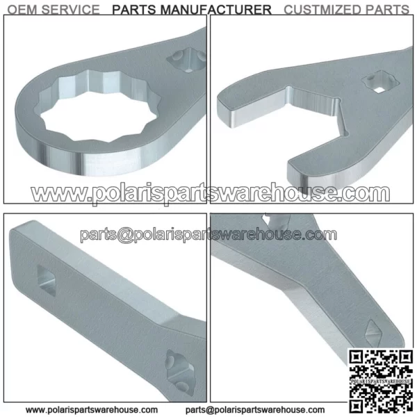 Axle Nut Wrench Set For Honda TRX 200 250 250X 250EX TRX 300 300FW TRX420 41mm (For: More than one vehicle) - Image 2
