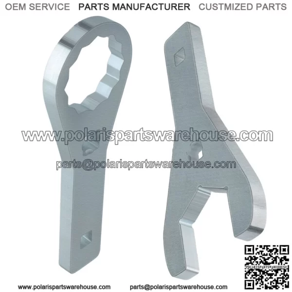 Axle Nut Wrench Set For Honda TRX 200 250 250X 250EX TRX 300 300FW TRX420 41mm (For: More than one vehicle) - Image 3