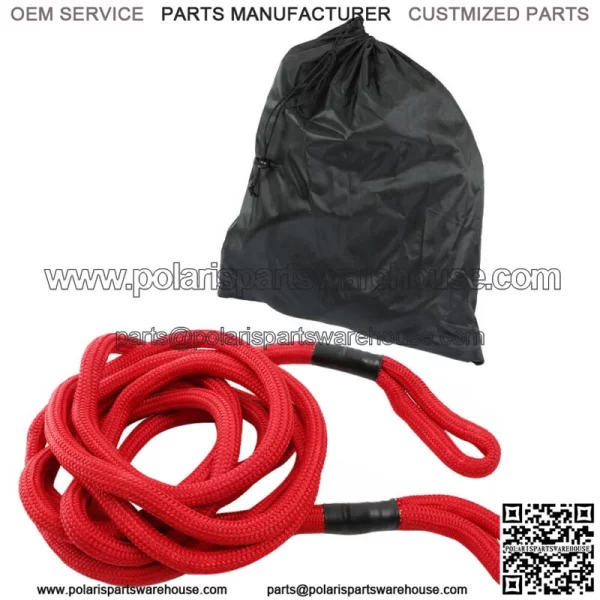 Kinetic Recovery Rope 7/8??x30' Towing Rope 30000 LBS Nylon Snatch Rope - Image 2