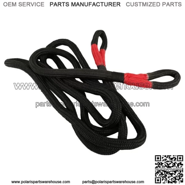 33900 LBS Heavy Duty Kinetic Energy Recovery Tow Rope 1" x 20' W/Storage Bag - Image 3
