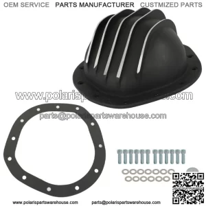 For GM Chevy C10 8.75" Truck Aluminum Differential Rear Balck End Cover 12 Bolt