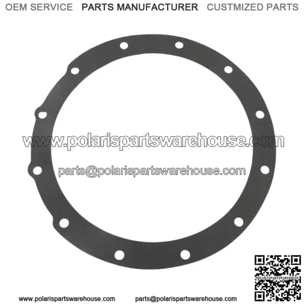 For Jeep AMC Model 20 12-Bolt Rear Differential Cover with Gasket & Drain Plug - Image 2