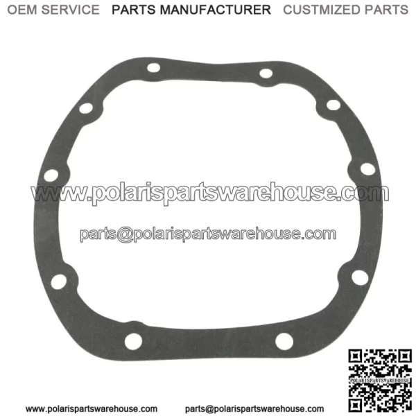 For Jeep Dana 25 27 30 10-Bolt Differential Cover with Gasket & Drain Plug Rear - Image 2