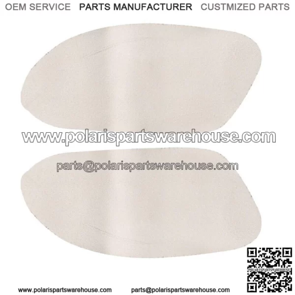 1pair Car Front Door Panels Armrest Cover Beige for Honda Accord Sedan 2008-12 - Image 3