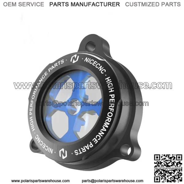 Oil Filter Cover With Observing Window For Yamaha 700 700R SE 2014-2023 For: More than one vehicle