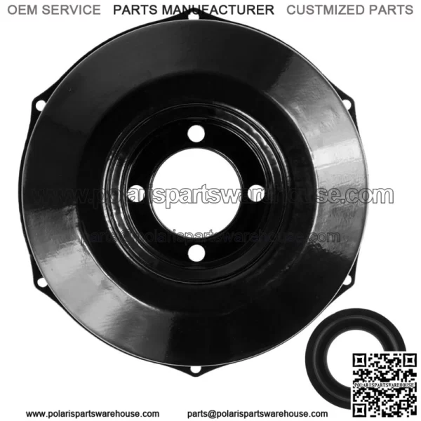 Rear Brake Drum Cover & Seal For Honda Fourtrax 300 TRX300FW 4x4 1988-1996 - Image 5