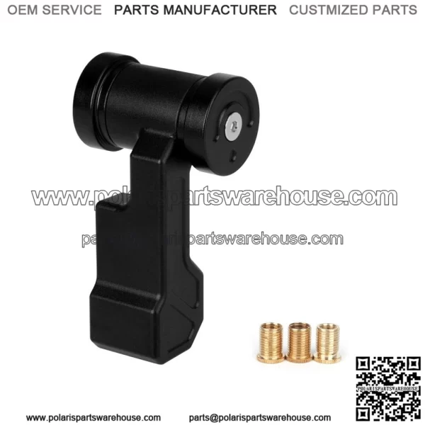Universal aircraft gear knob short #black