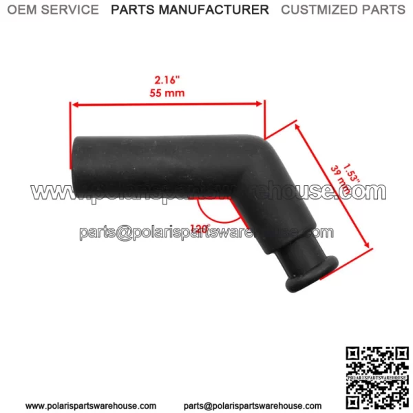 Spark Plug Cap For Yamaha Kodiak 700 YFM700 4x4 2019 2020 2021 2022 2023 (For: Yamaha Raptor 700) - Image 2