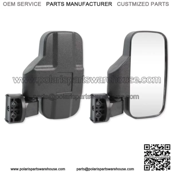 UTV 1.75" -2" Roll Bar Rearview Side Mirrors For Kawasaki Teryx KRX 1000 750 800 For: More than one vehicle - Image 2
