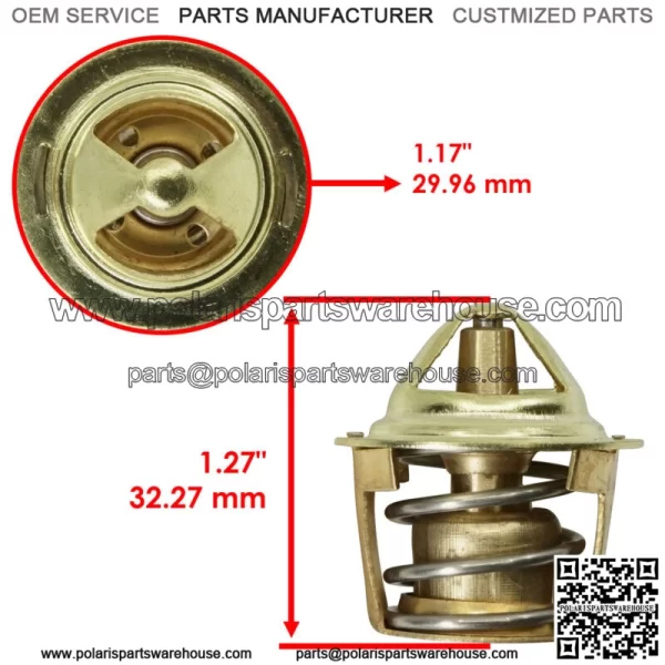 Thermostat For Polaris Ranger 500 4X4 2006 2007 2008 2009 2010 2011 2012 - Image 2