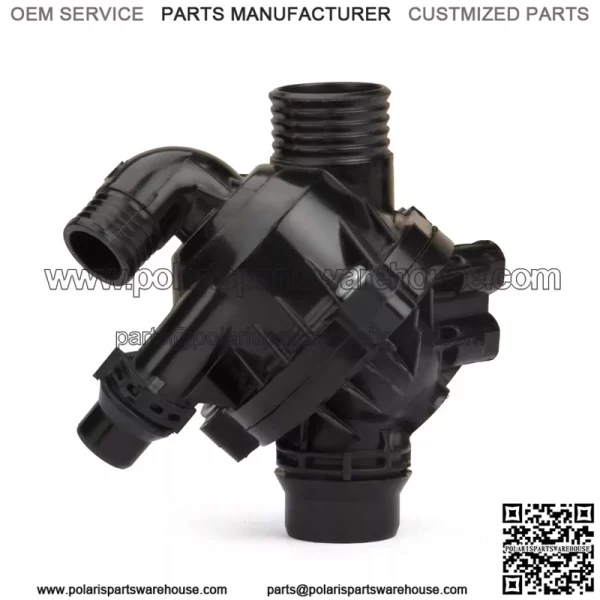 Coolant Thermostat Compatible with BMW E70 X5 E71 X6 3.0L Replace 11537550172