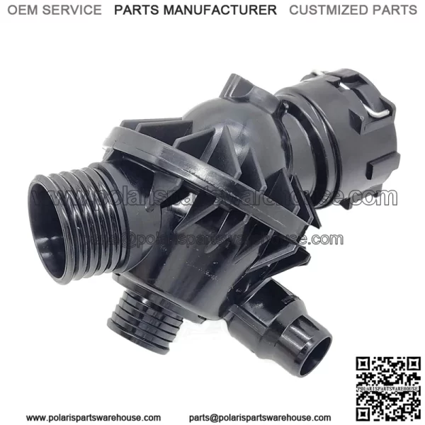 Engine Coolant Thermostat Housing Assembly W/ Sensor Direct For BMW X5 X6 435i