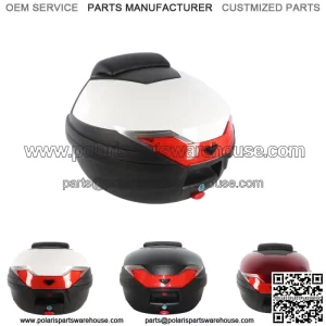 Motorcycle Scooter Trunk  Large Capacity Luggage Pedal Universal Tail Box Case