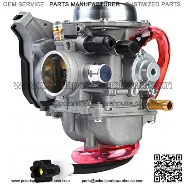 Eiger 400 Carburetor For Suzuki LT-F400 2x4 4x4 2002-2007 Replaces # 13200-38F22 13200-38F2V With Throttle Cable - Image 4