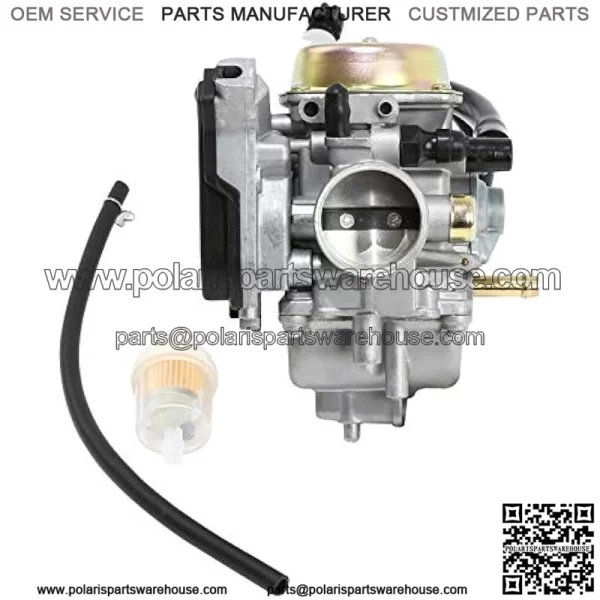 Carburetor Carb for Suzuki Eiger 400 LTF400 LTF400F 2x4 4x4 Manual 2002-2007,Replace for 13200-38F2V, 13200-38FB1, 13200-38FA1, 13200-38FA0, 13200-38F22, 13200-38FB2, 13200-38F00, - Image 2