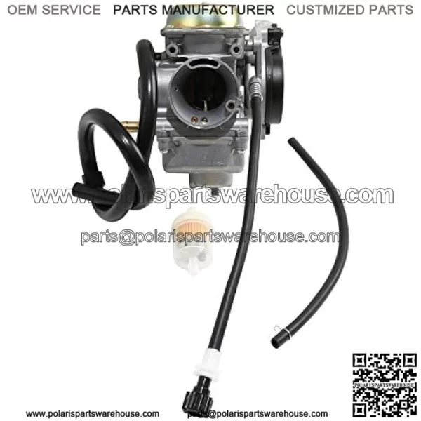Carburetor Carb for Suzuki Eiger 400 LTF400 LTF400F 2x4 4x4 Manual 2002-2007,Replace for 13200-38F2V, 13200-38FB1, 13200-38FA1, 13200-38FA0, 13200-38F22, 13200-38FB2, 13200-38F00, - Image 3