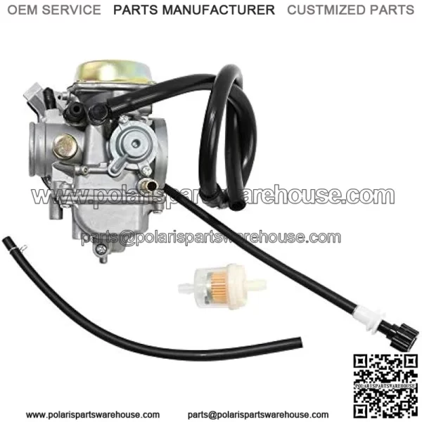 Carburetor Carb for Suzuki Eiger 400 LTF400 LTF400F 2x4 4x4 Manual 2002-2007,Replace for 13200-38F2V, 13200-38FB1, 13200-38FA1, 13200-38FA0, 13200-38F22, 13200-38FB2, 13200-38F00, - Image 4