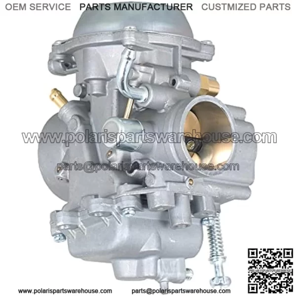 Carburetor with Fuel Filter Replacement for Suzuki Quadrunner 500 LTF500F 4x4 1998-2002 - Image 3