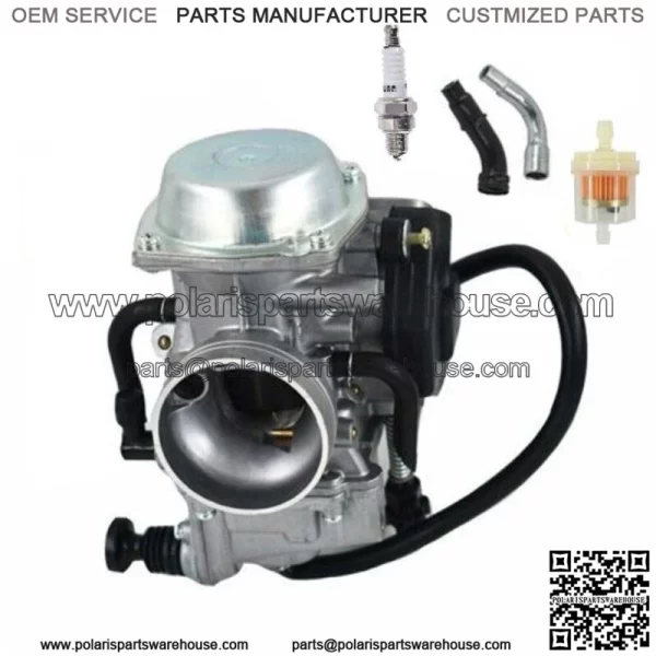 Carburetor W/ Air Filter Oil Filter For 1988-2000 Honda FourTrax 300 TRX300 For: Honda - Image 2
