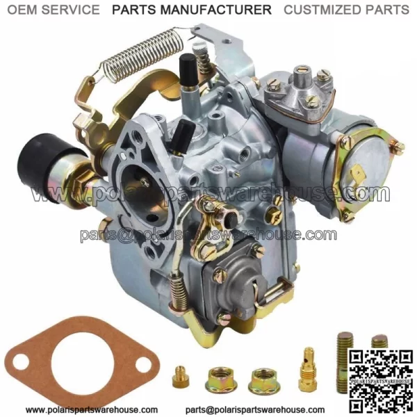 Carb Carburetor For VW 34 PICT-3 12V Electric Choke 1600CC 113129031K - Image 2