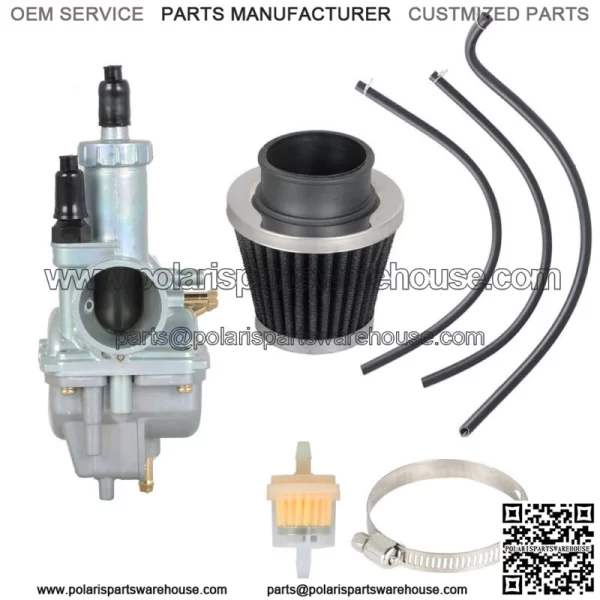 Carburetor & Air Filter For Kawasaki Bayou 250 KLF250A Bayou 220 KLF220A - Image 4