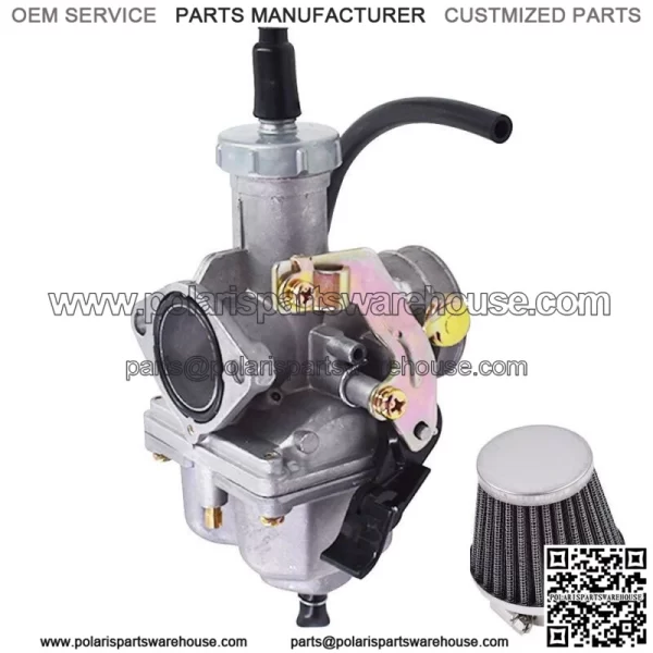 Carburetor W/ Air Filter For Honda ATV ATC200S Sportrax 250 TRX250EX Carb - Image 4