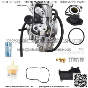 Carburetor Intake For Yamaha Warrior 350 YFM 350 Yfm350 1987-2004 Atv Quad Carb