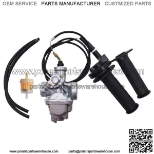 Carburetor & Handle Grip Bar Throttle Cable For Yamaha TTR125E TTR125LE TTR125