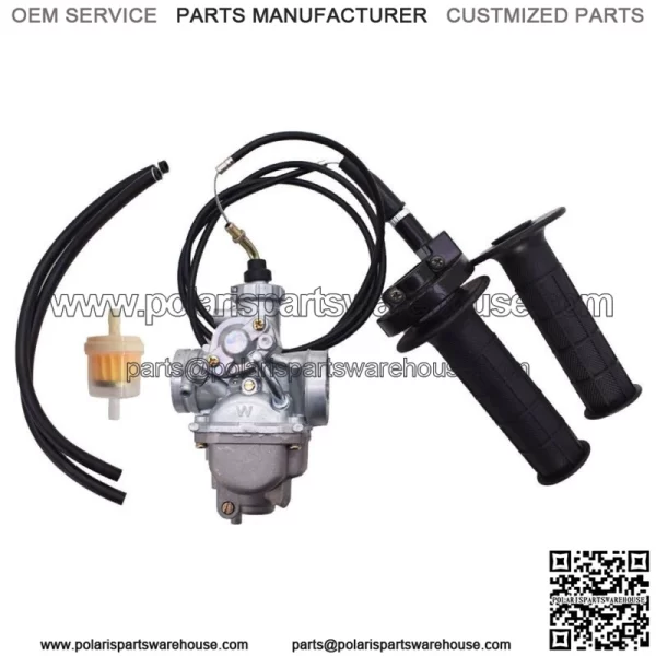 Carburetor & Handle Grip Bar Throttle Cable For Yamaha TTR125E TTR125LE TTR125 - Image 3
