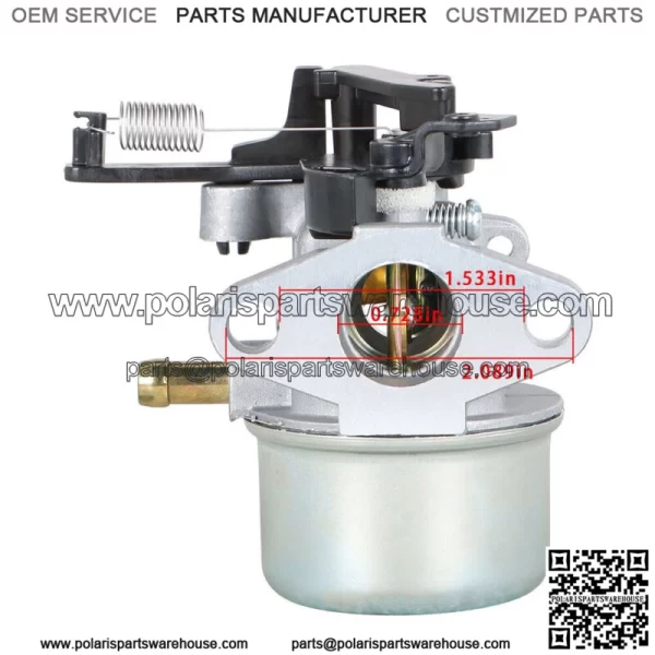 Carb Without Solenoid Valve 8.75 OHV 190cc For Toro TimeMaster 30" Mower 20199 - Image 2